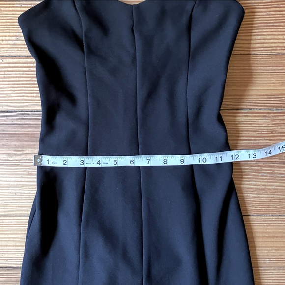 NWT Abercrombie & Fitch Wide Strap Corset Dress in Black Sz XST - Picture 10 of 12